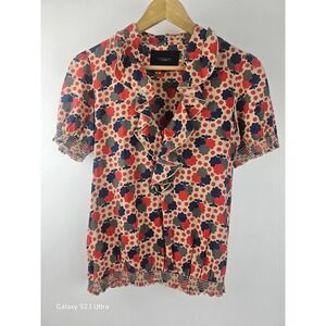 Women's Sanctuary, short sleeve blouse sz M